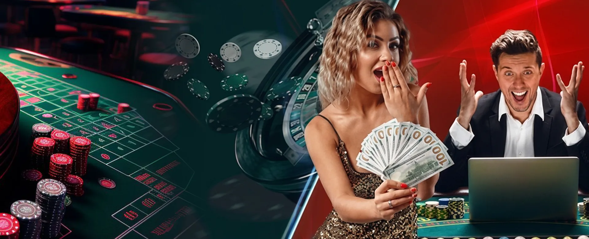 Dynamic background of online casino games